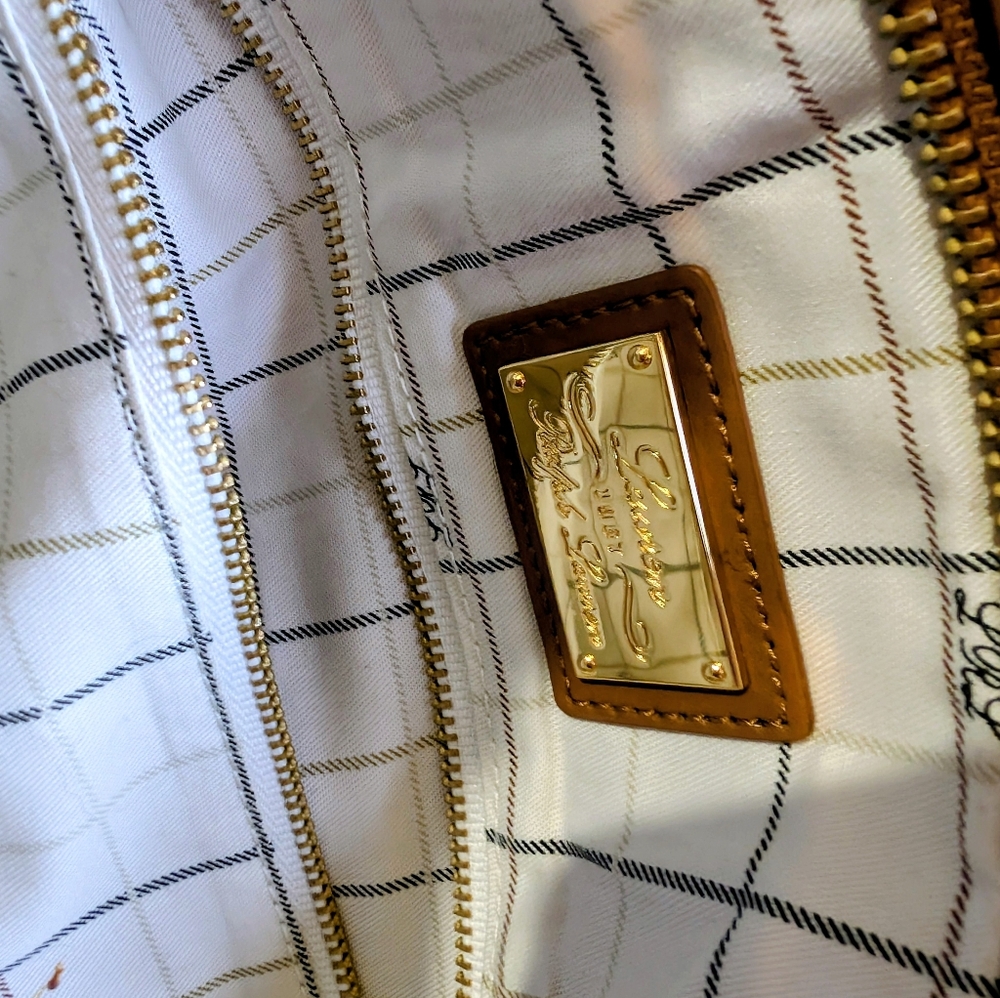 Lauren Ralph Lauren Red Leather Classic Premium Bag - Picture 4 of 11